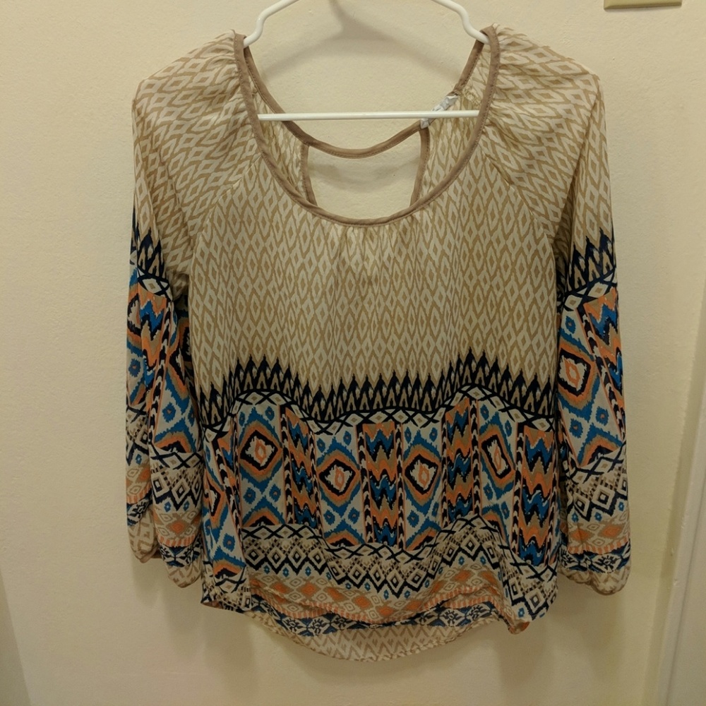 Sheer blouse